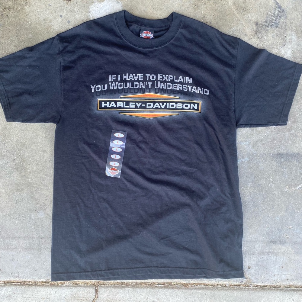 Harley Davidson Daimond Explain Short Sleeve Shirt